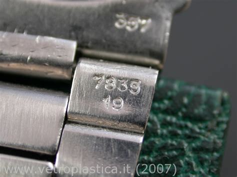 rolex bracciale referenza 7835